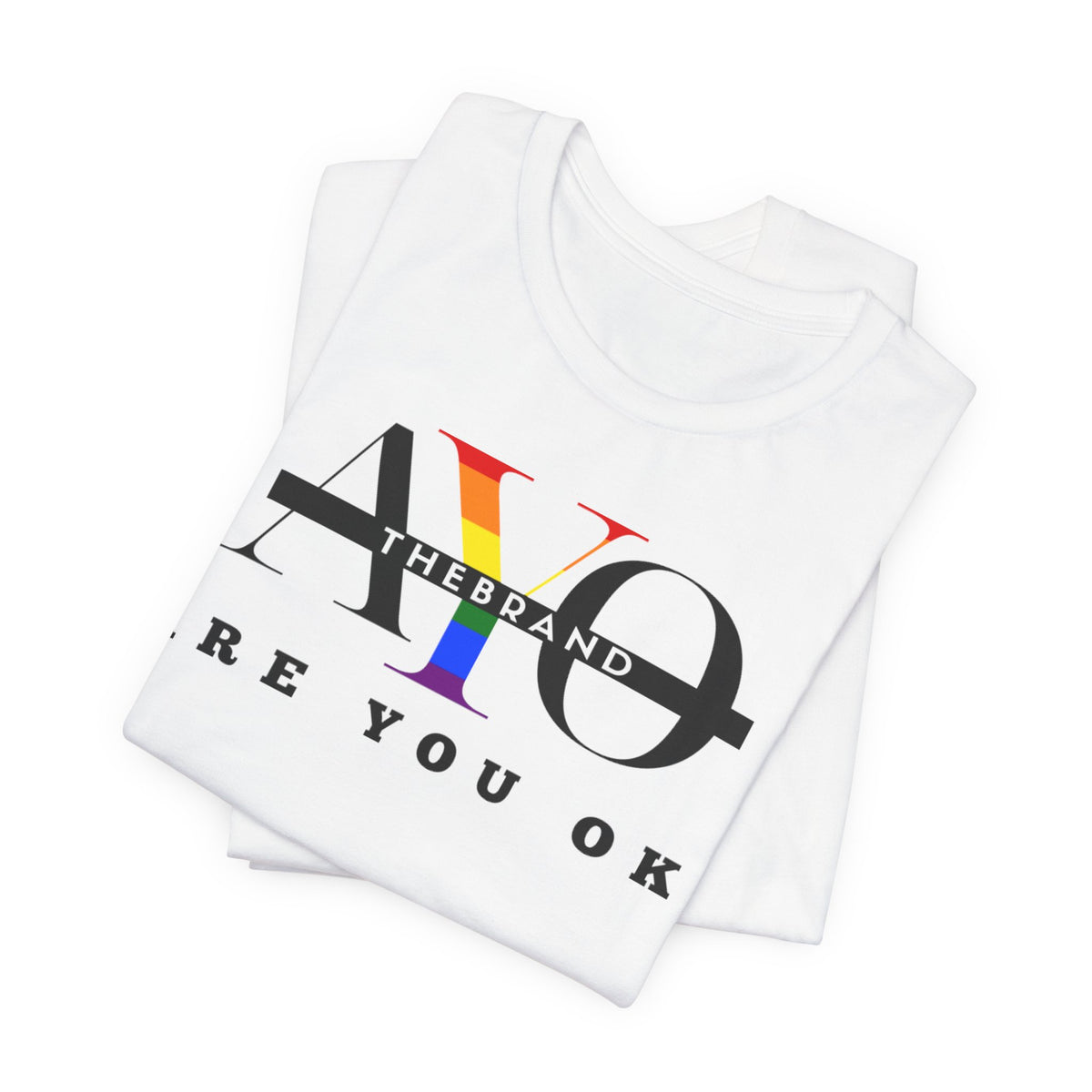 Are You Ok? - Pride Tee