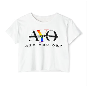 Are You Ok? - Pride Crop Top