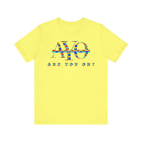 Are You Ok? - Autism Awareness Tee