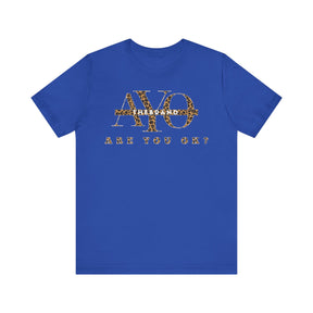 Are You Ok? - Leopard Print Tee