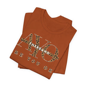 Are You Ok? - Leopard Print Tee